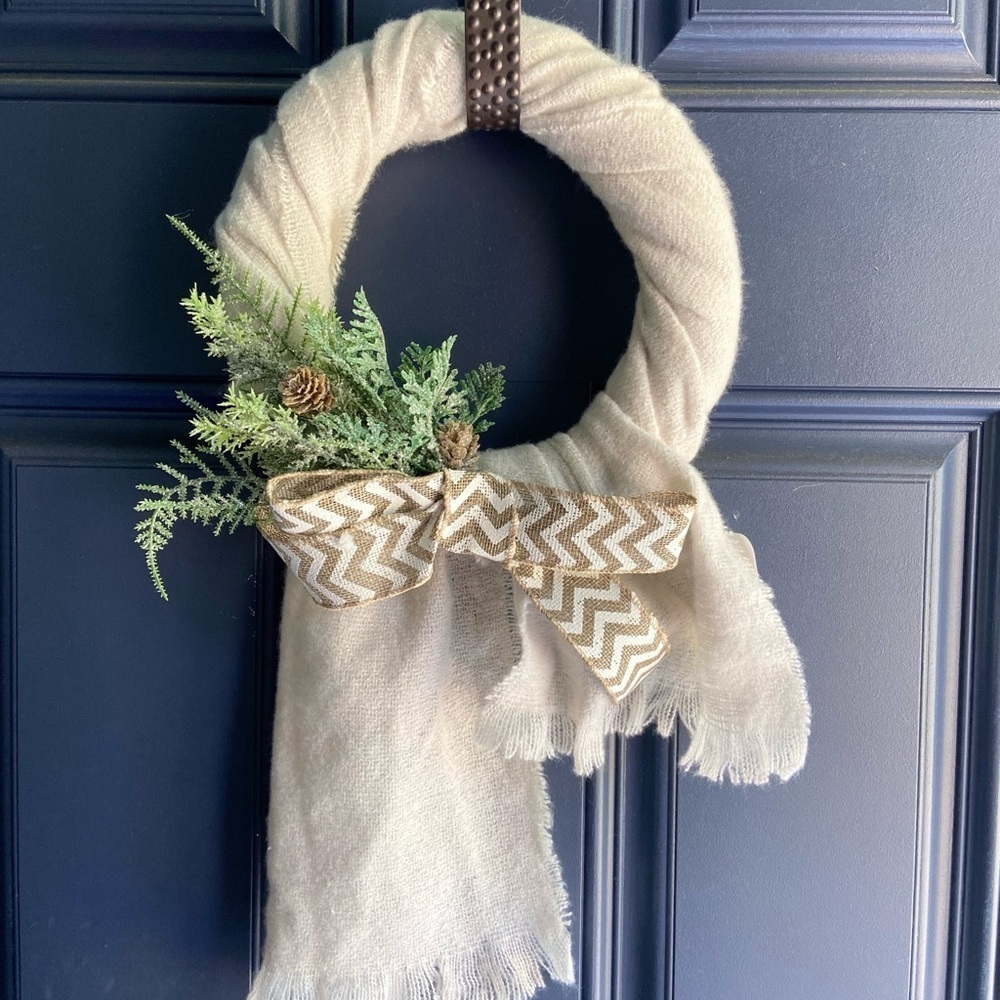 Cozy Pines Winter Wreath
